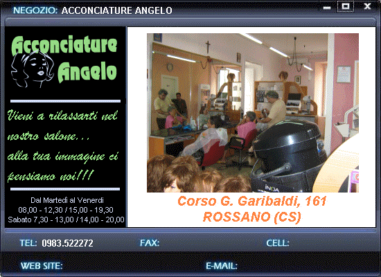 Acconciature Angelo - Rossano (CS) - parrucchiere per signora